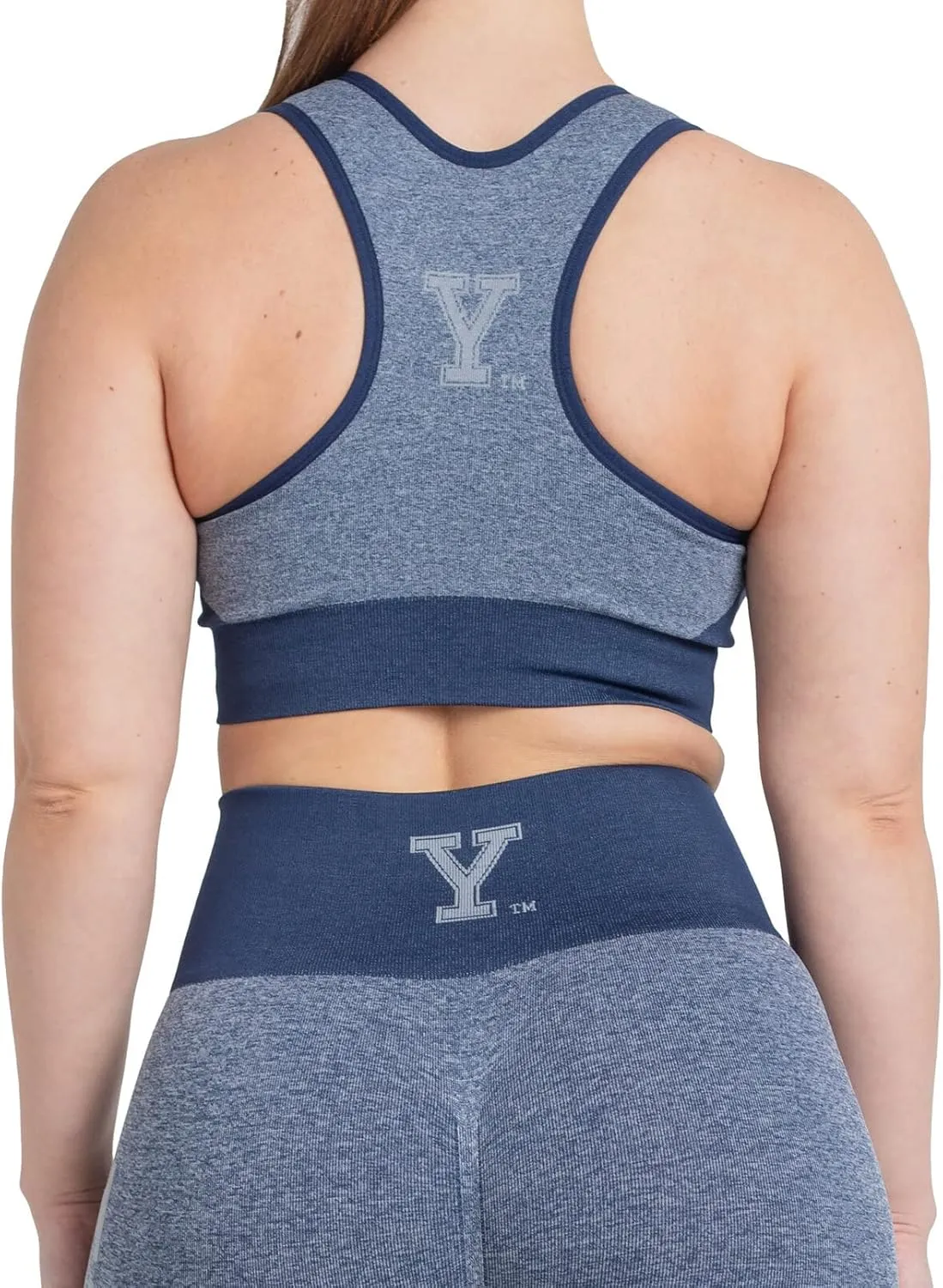 Yale Biker Shorts - High-Waisted Compression Shorts - Moisture-Wicking & Breathable - Ideal for Running, Fitness