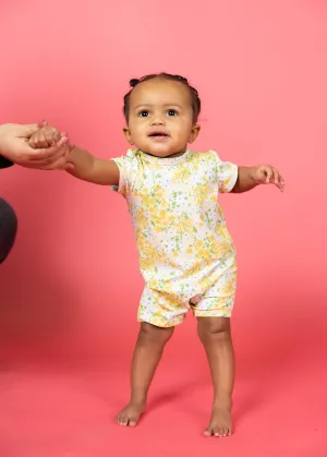 Yellow Meadow | Baby Shorties Rashguard (Unisex)