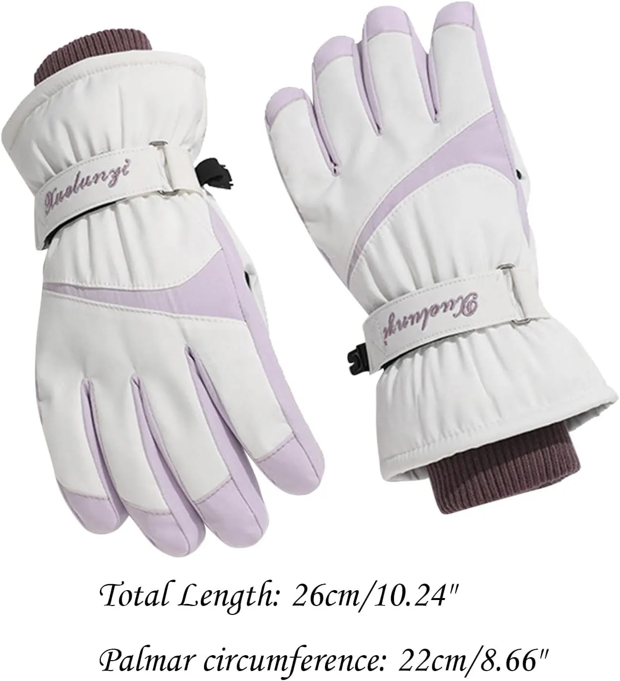 YOLAI Adult Winter Gloves Ski Snow Gloves for Men Women Snowboarding Gloves Skiing Gloves Insulated Gloves