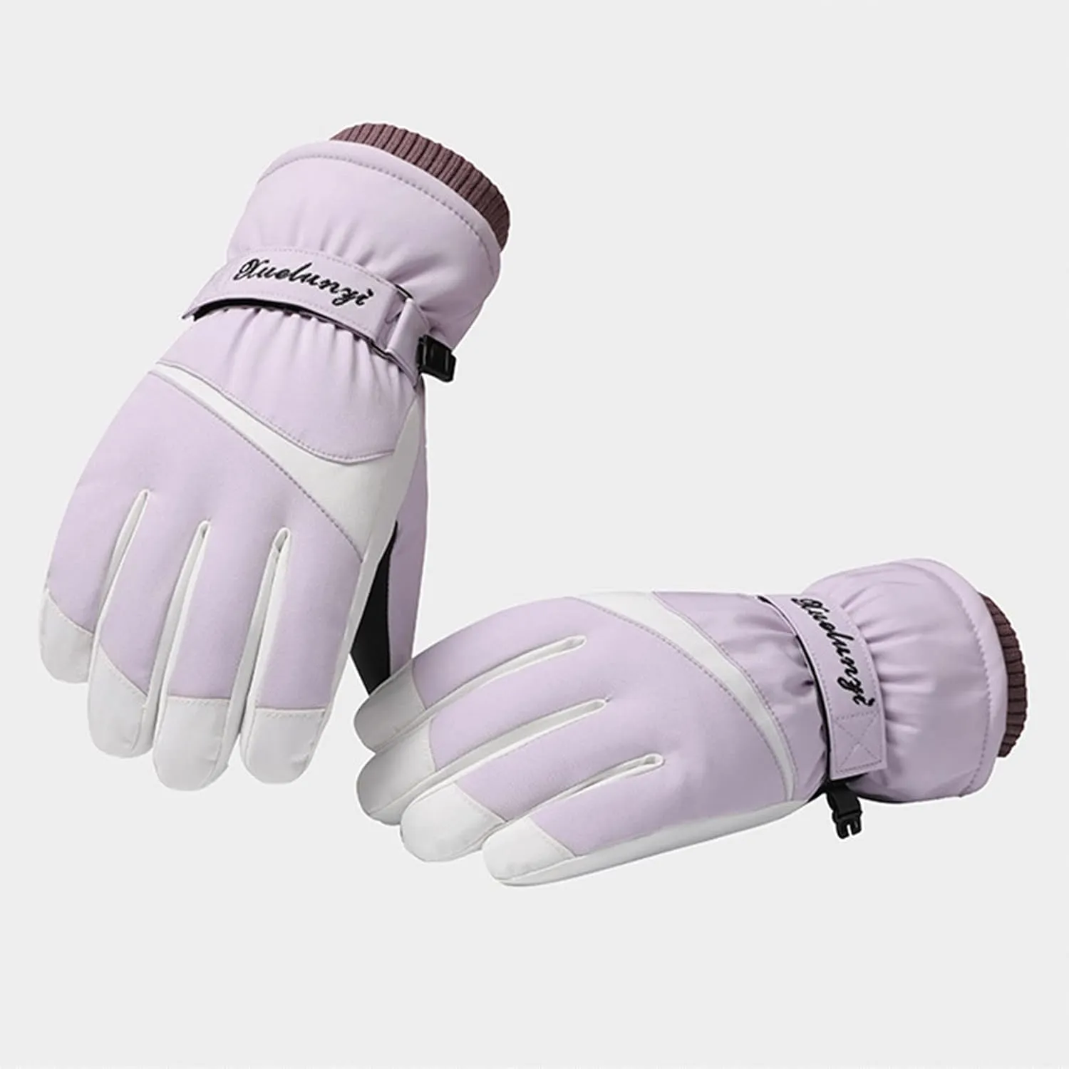 YOLAI Adult Winter Gloves Ski Snow Gloves for Men Women Snowboarding Gloves Skiing Gloves Insulated Gloves
