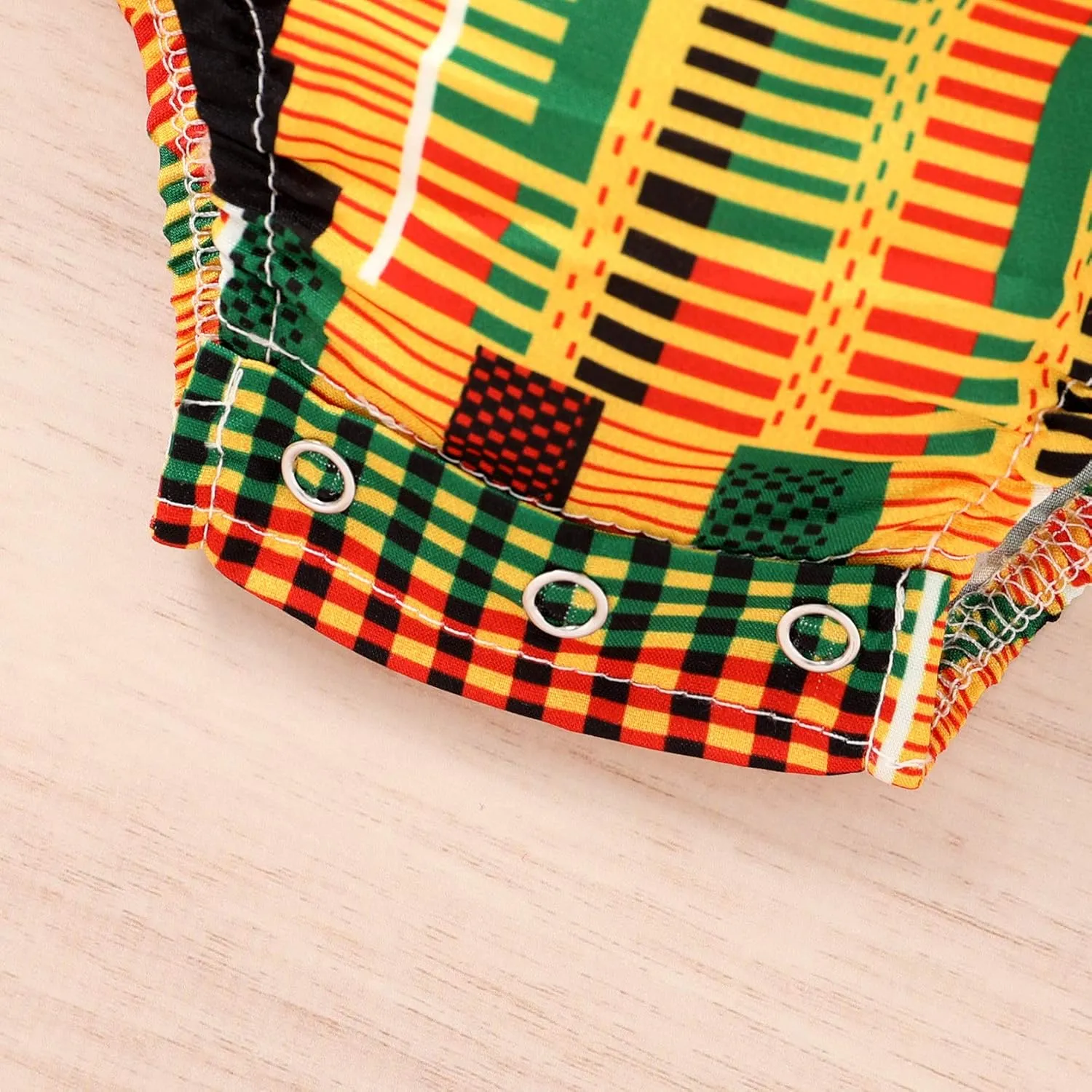 YOUNGER TREE African Baby Clothes Girl Dashiki Ankara Outfit Set