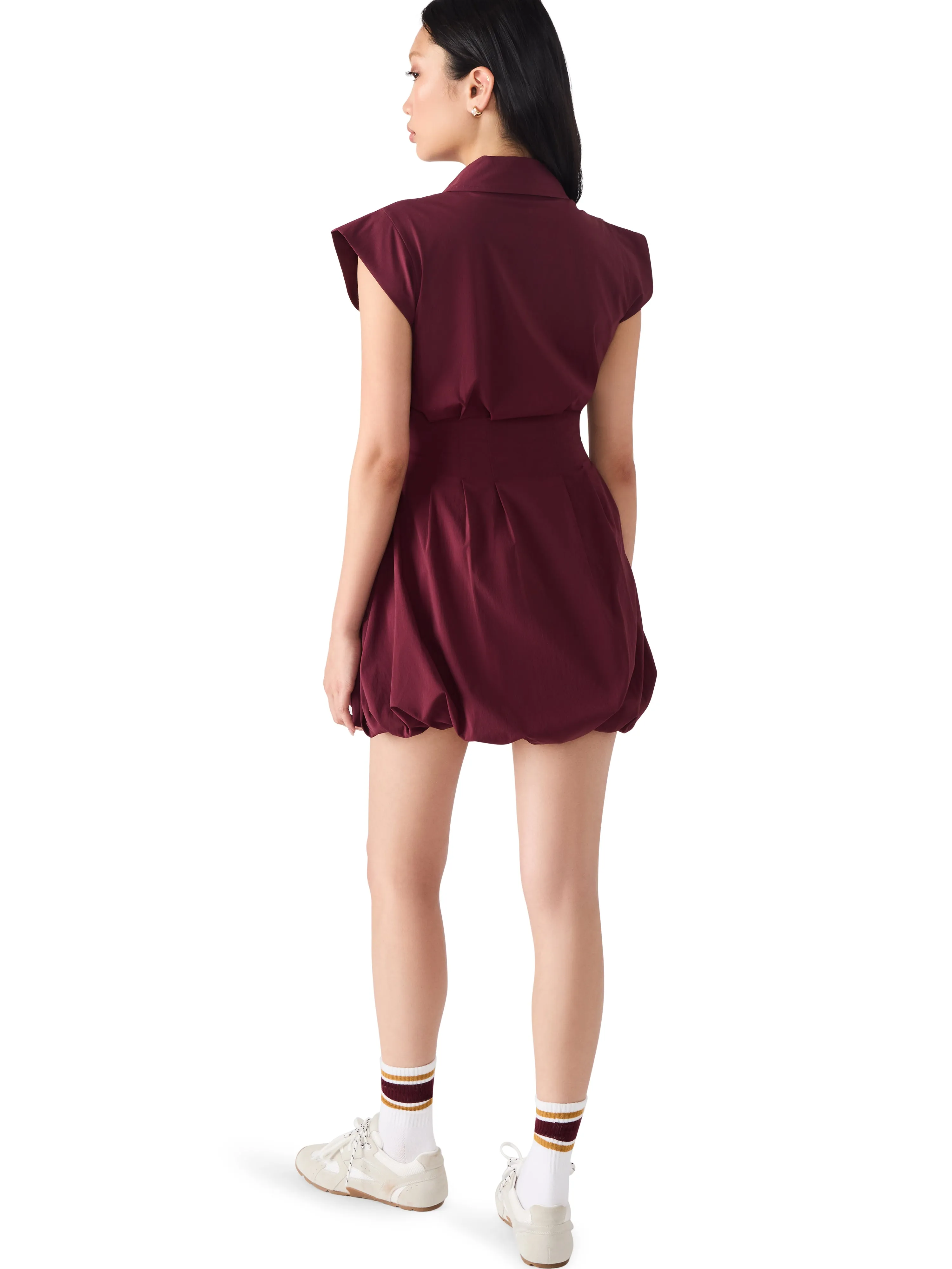 Move Easy Dyanne Dress in Wine