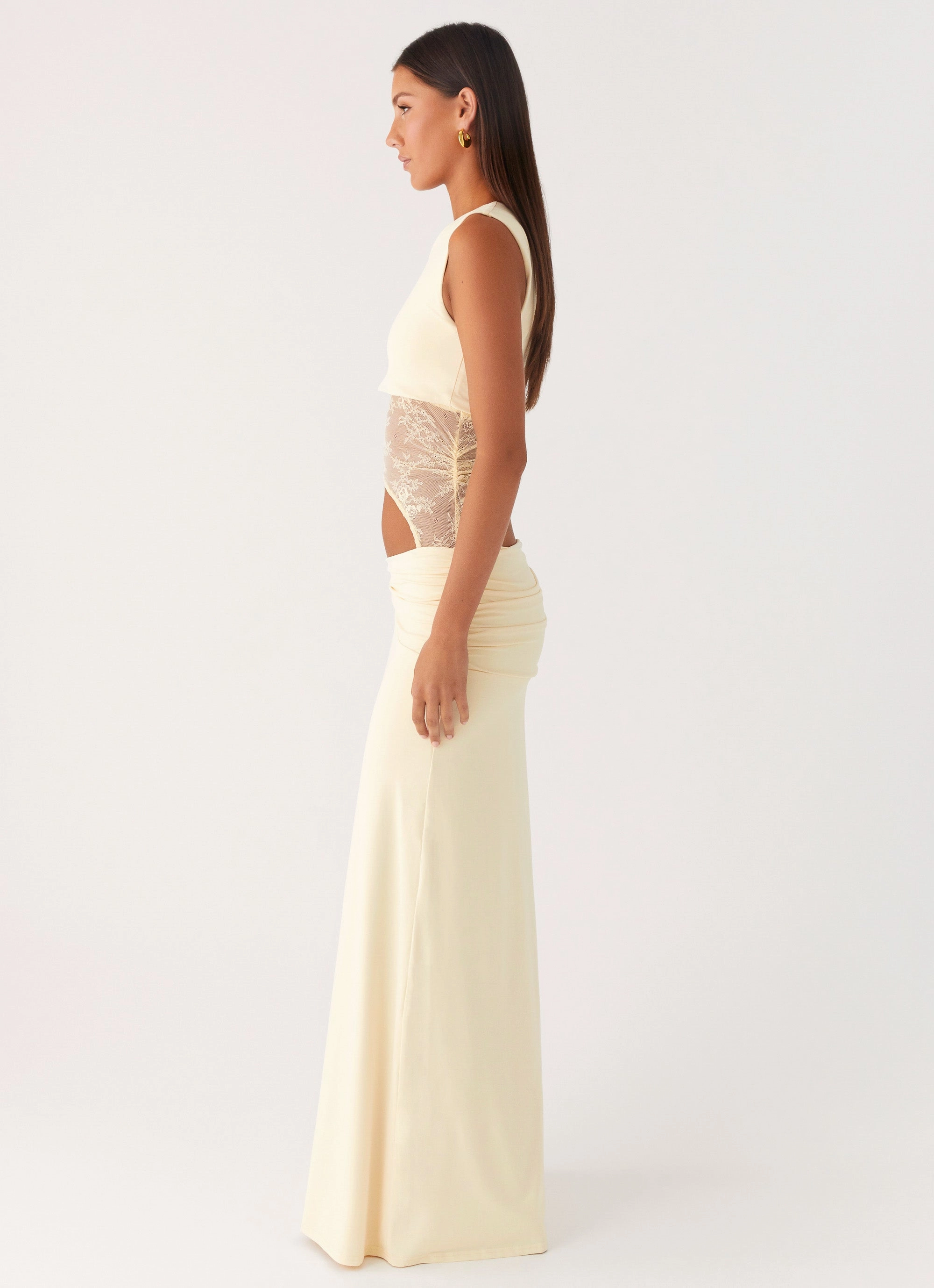 Love Motion Maxi Dress - Lemon Chill Piece