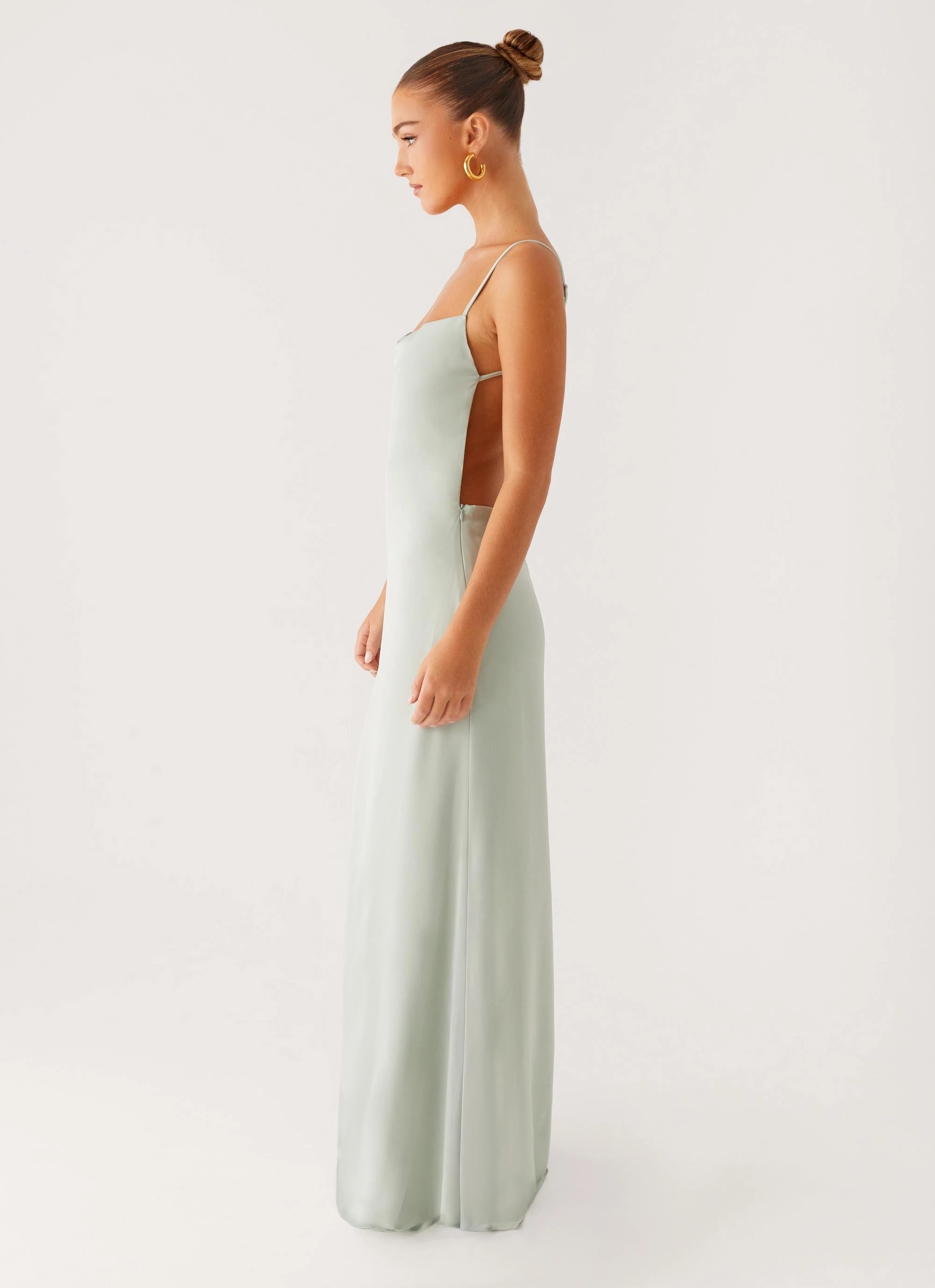 Airy Comfort Yves Maxi Dress - Mint