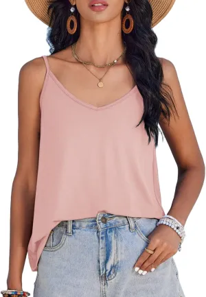 Zeagoo Tank Top V-Neck Sleeveless Summer Tops (DE Only)