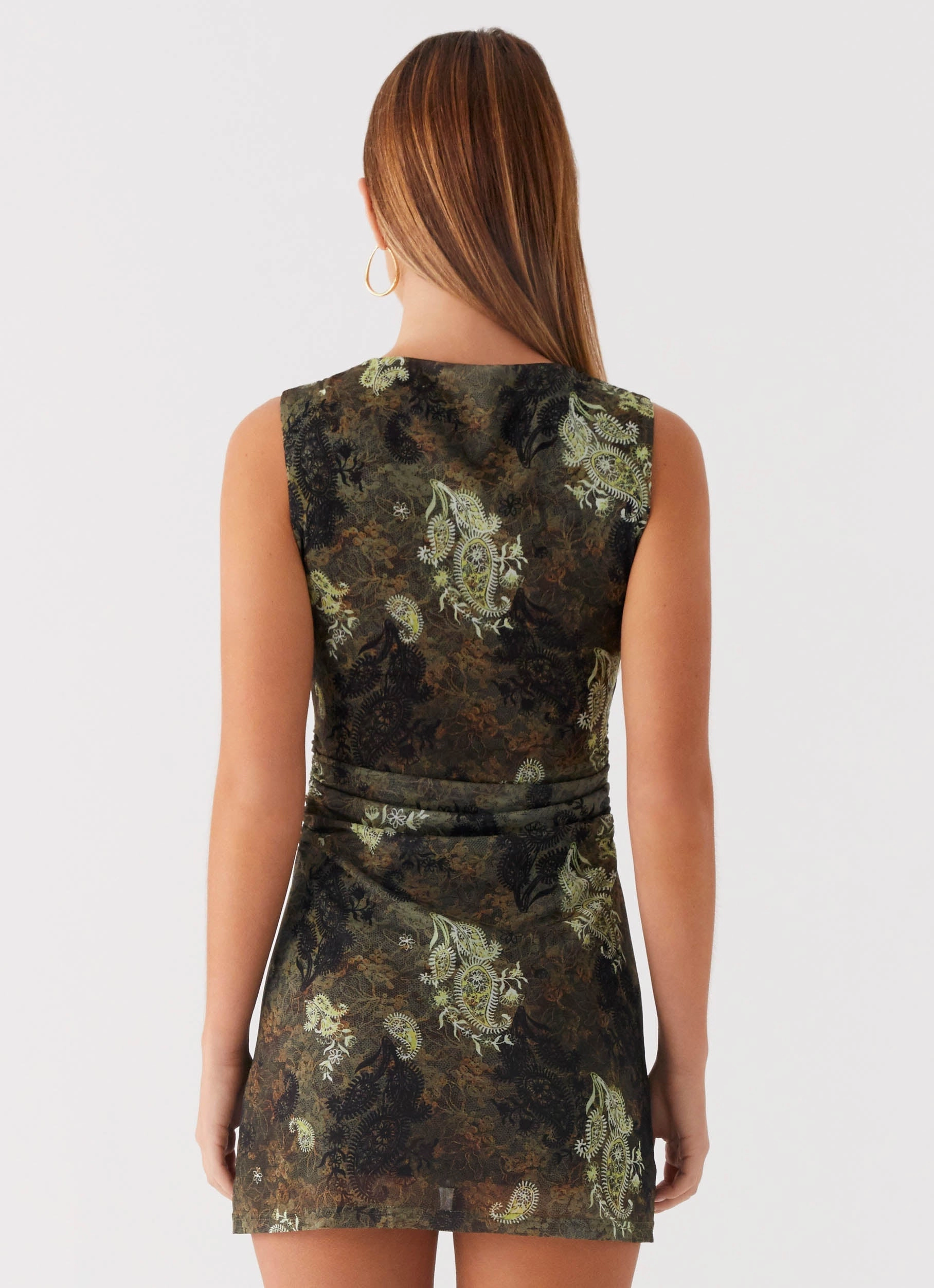 Casual event outfit Zella Mini Dress - Cyber Floral