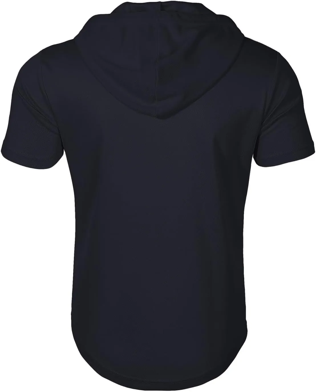 Zip Hoodies for Men Short Sleeve Slim Fit Casual Workout Tshirts Summer Sports Gym Sweatshirt Big and Tall Tees