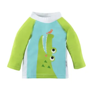 Zoocchini-UPF50  Baby Rashguard - Alligator 6-12mths