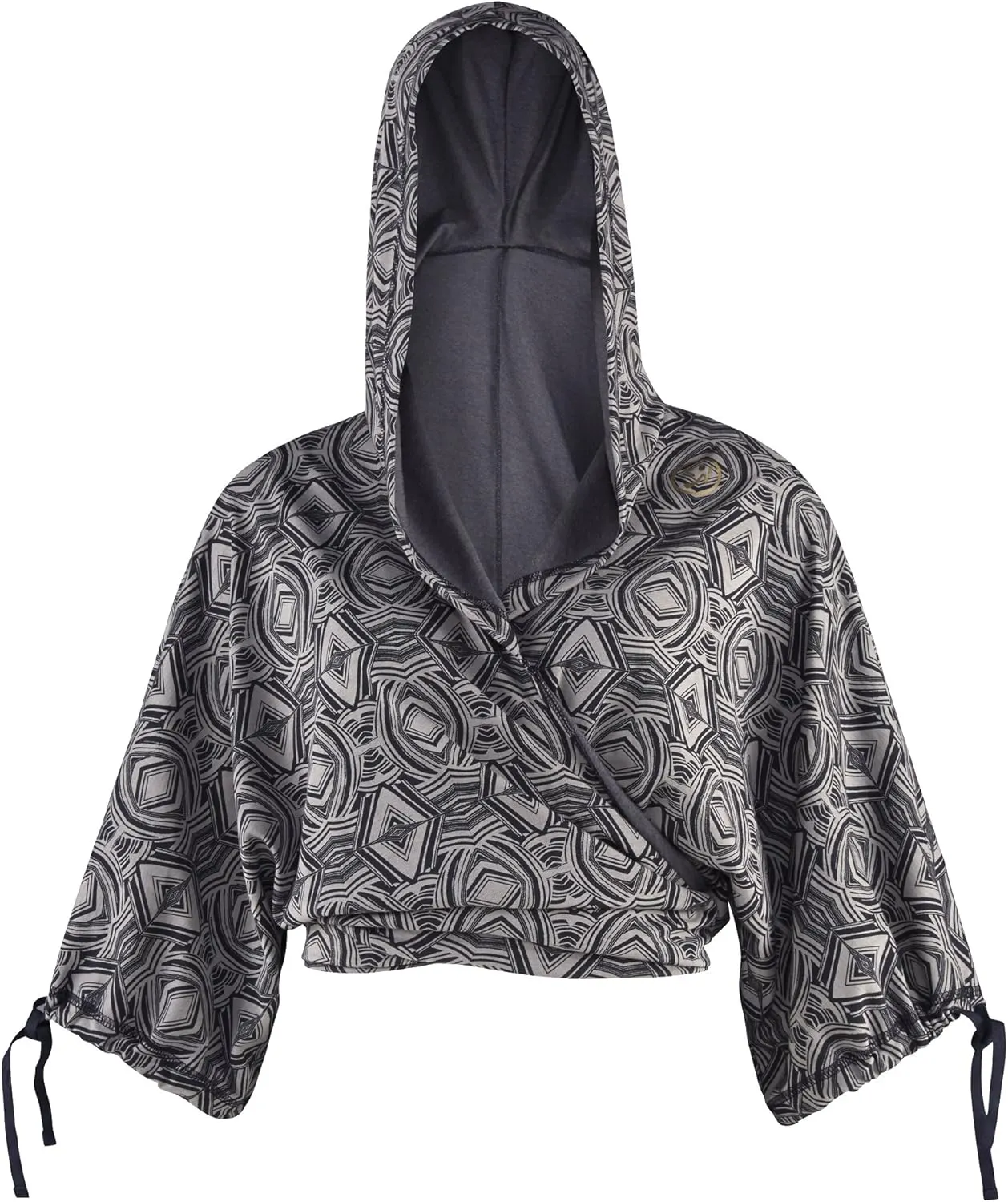 Zumba Wear Wrap Me Up Cropped Hoodie