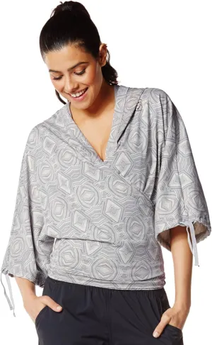 Zumba Wear Wrap Me Up Cropped Hoodie