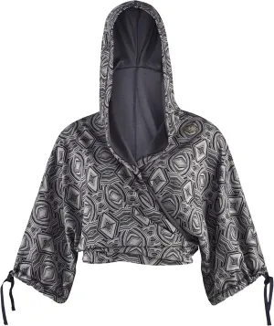 Zumba Wear Wrap Me Up Cropped Hoodie